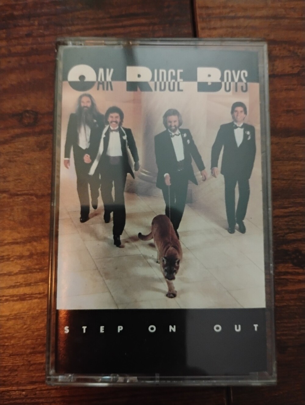 Oak Ridge Boys "Step On Out" Cassette - Black & White Cover